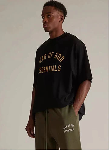 ESSENTIALS Jersey Crewneck T-Shirt